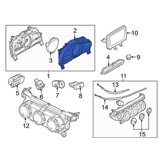 Toyota OE - Instrument Cluster Housing