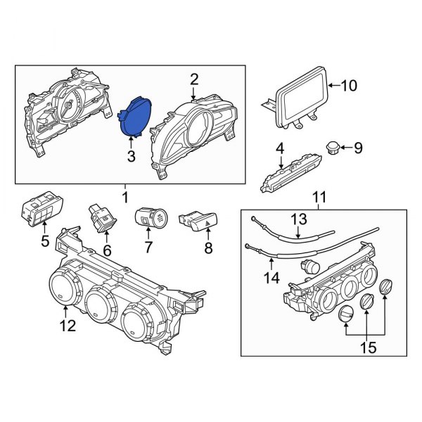 Instrument Panel Lens