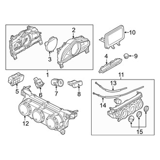 Toyota OE - Instrument Panel - Cluster & Switches