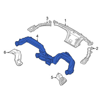 Toyota OE - Center Instrument Panel Air Duct