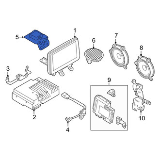 Toyota OE - GPS Navigation System Antenna