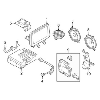Toyota OE - Instrument Panel - Sound System