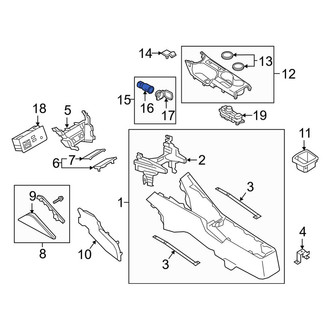 Toyota OE - 12 Volt Accessory Power Outlet
