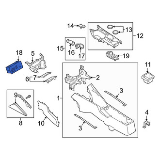 Toyota OE - Audio Auxiliary Jack