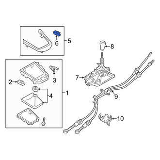 Toyota OE - Automatic Transmission Shift Cover Plate Clip
