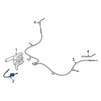 Toyota OE - Front Parking Brake Cable