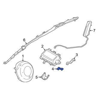 Toyota OE - Left Instrument Panel Air Bag Bracket