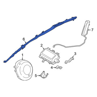 Toyota OE - Left Curtain Air Bag