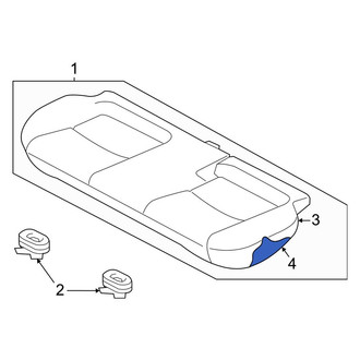 Toyota OE - Front Left Seat