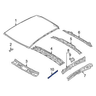 Toyota OE - Right Roof Panel Reinforcement