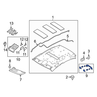 Toyota OE - Interior Grab Bar