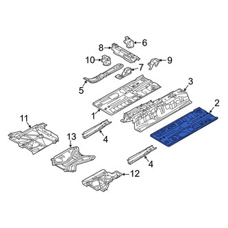 Toyota OE - Front Left Floor Pan
