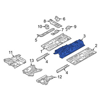 Toyota OE - Front Left Floor Pan