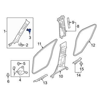 Toyota OE - Automatic Transmission Shift Cover Plate Clip