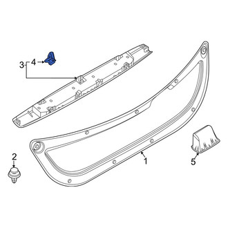 Toyota OE - Upper Liftgate Trim Cover Clip