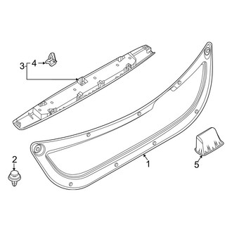 Toyota OE - Lift Gate - Interior Trim (LE / XLE Hatchback)