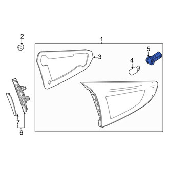 Toyota OE - Back Up Light Socket