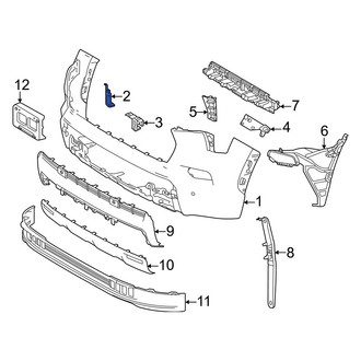 Toyota OE - Right Inner Valance Panel Bracket