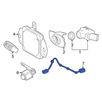 Toyota OE - Front Park Assist Camera Wiring Harness
