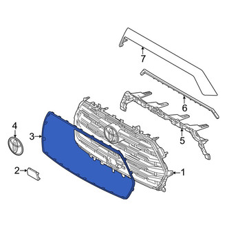 Toyota OE - Front Lower Grille Molding