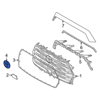 Toyota OE - Front Grille Emblem