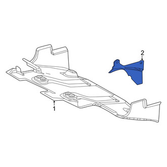 Toyota OE - Left Radiator Support Splash Shield Seal