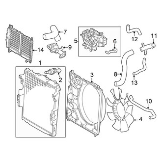 Toyota OE - Cooling - Radiator & Components (Primary)