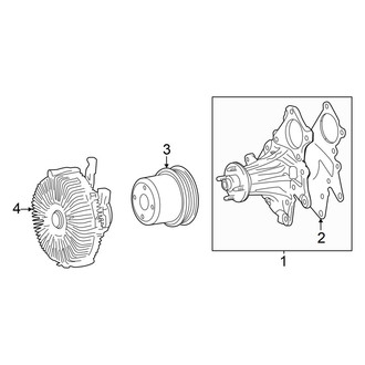Toyota OE - Cooling - Water Pump