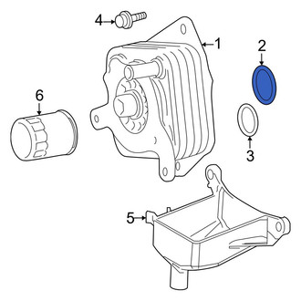 Toyota OE - Engine Oil Cooler O-Ring