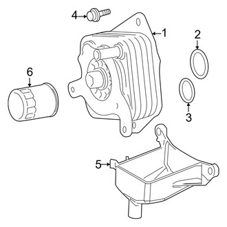 Toyota OE - Cooling - Engine Oil Cooler