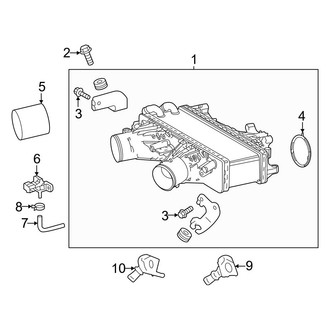 Toyota OE - Cooling - Intercooler (Intercooler & Components)