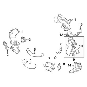 Toyota OE - Cooling - Intercooler (Ducts & Components)