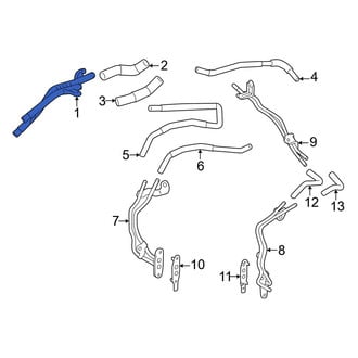Toyota OE - Intercooler Pipe