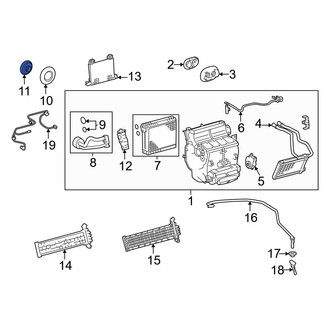 Toyota OE - A/C Refrigerant Line O-Ring