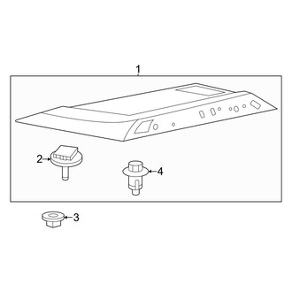 Toyota OE - Hood - Exterior Trim