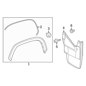 Toyota OE - Fender - Exterior Trim