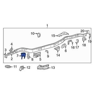 Toyota OE - Front Right Suspension Strut Tower