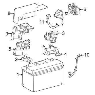 Toyota OE - Electrical - Battery (12 Volt)