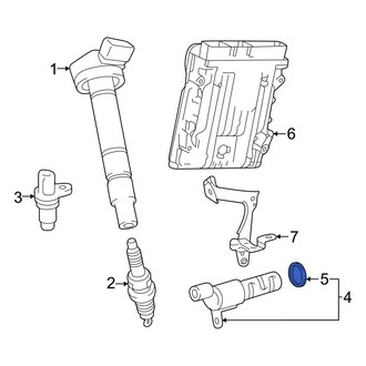 Toyota OE - Engine Crankshaft Position Sensor O-Ring
