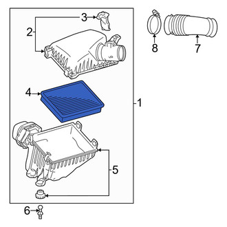 Toyota OE - Engine Air Filter