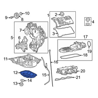 Toyota OE - Lower Engine Oil Pan