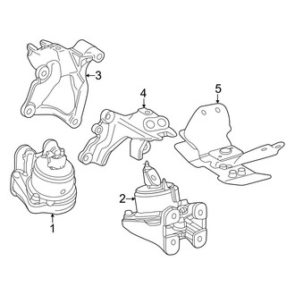 Toyota OE - Engine & Transmission Mounting