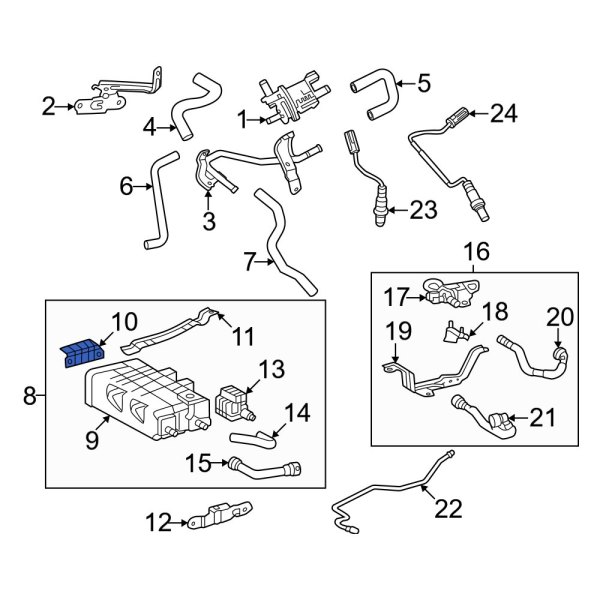 Vapor Canister Bracket