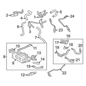 Toyota OE - Emission System - Emission Components