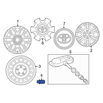 Toyota OE - Wheel Lug Nut
