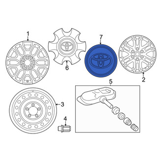 Toyota OE - Wheel Cap