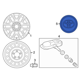 Toyota OE - Wheel Cap