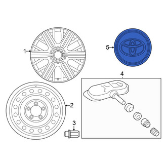 Toyota OE - Wheel Cap