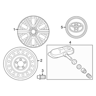 Toyota OE - Wheels (22")