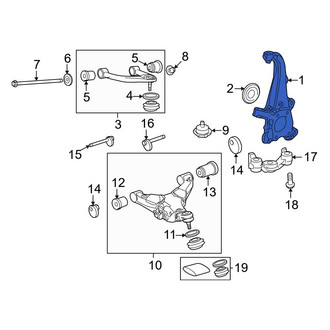 Toyota OE - Right Steering Knuckle